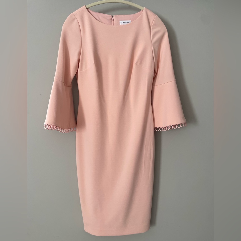 Elegant Pink Women's Dress